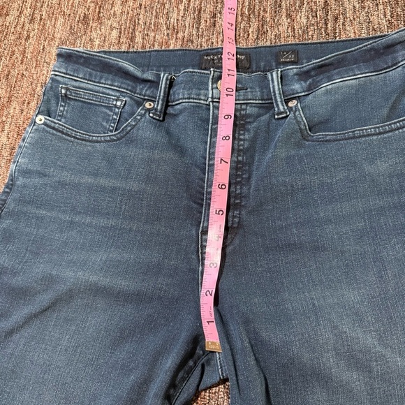 Lucky Brand High Rise Bridgette Skinny Jeans Dark Wash Size 14/32 - Picture 6 of 10
